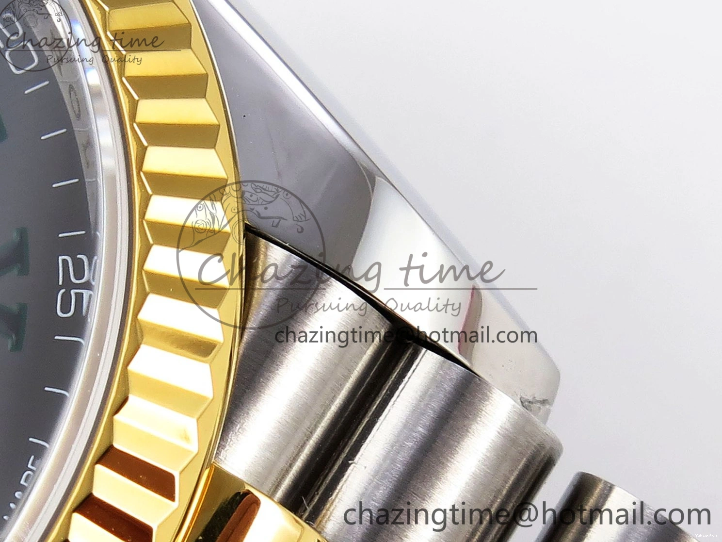 Bracelet Marker SS DateJust VSF VS3235 36 YG Roman 904L 126233 Edition 1:1 Steel Best Green Jubilee Gray on Dial 0211